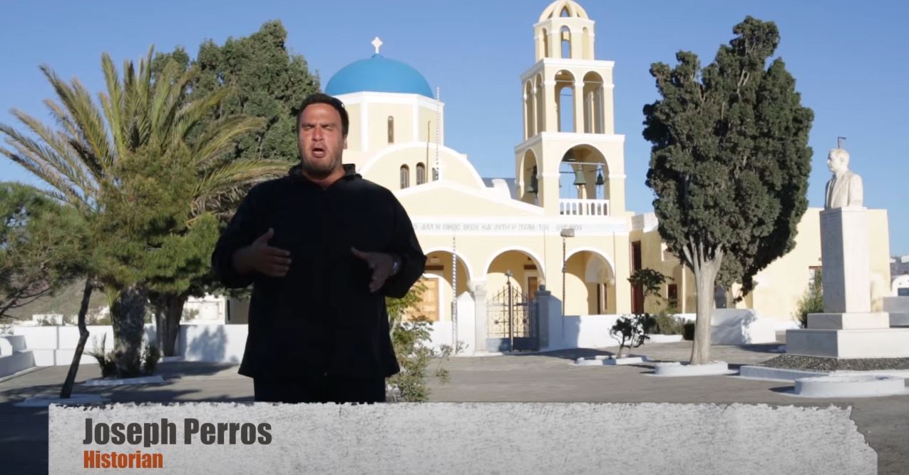 The Santorini Project : Ιστορία. Ιωσήφ Πέρρος. Ηλιοβασίλεμα της Οίας!