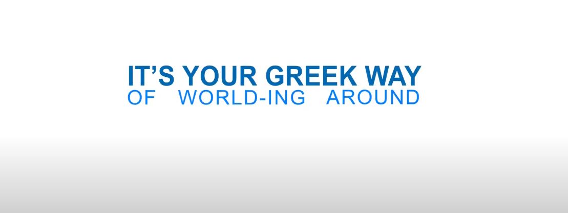 Action In Greece. Greek Blue Supporters !