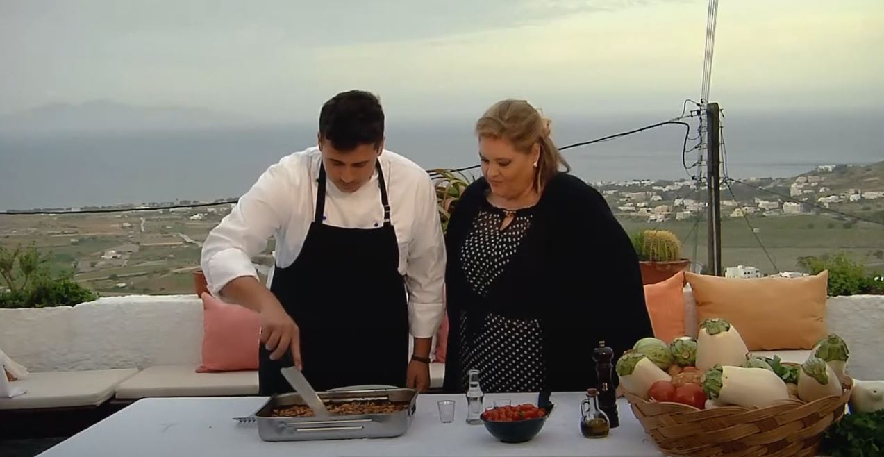 The Santorini Project : Μαγειρεύοντας μπουρέκι σαντορινιό στη Σαντορίνη με τη Σοφία !