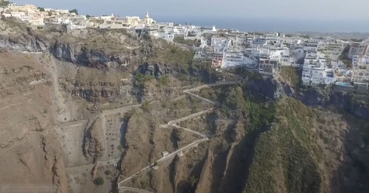 The Santorini Project:Sample by Sigma Media Group, travelling to the dream air of Aeromotion.gr !